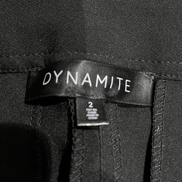 Dynamite Black Dress Pants - Picture 2 of 3
